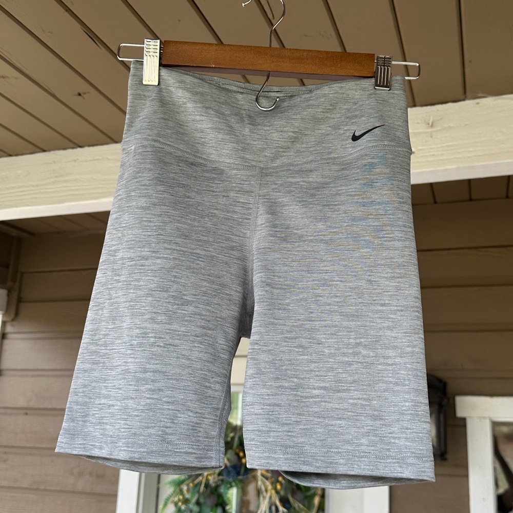 Nike - Dry-Fit - Bike Shorts - Grey - Small